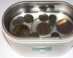Как очистить старые монеты не выходя из дома
